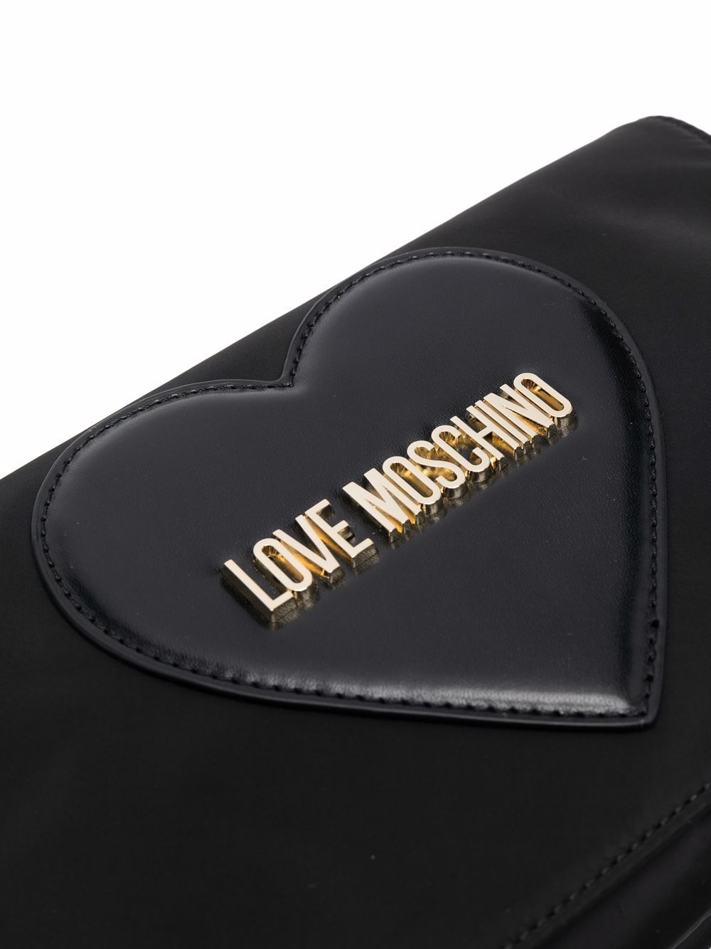 фото Love moschino сумка через плечо с нашивкой