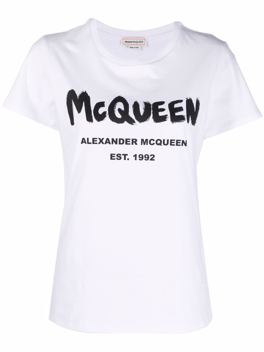 фото Alexander mcqueen футболка с логотипом