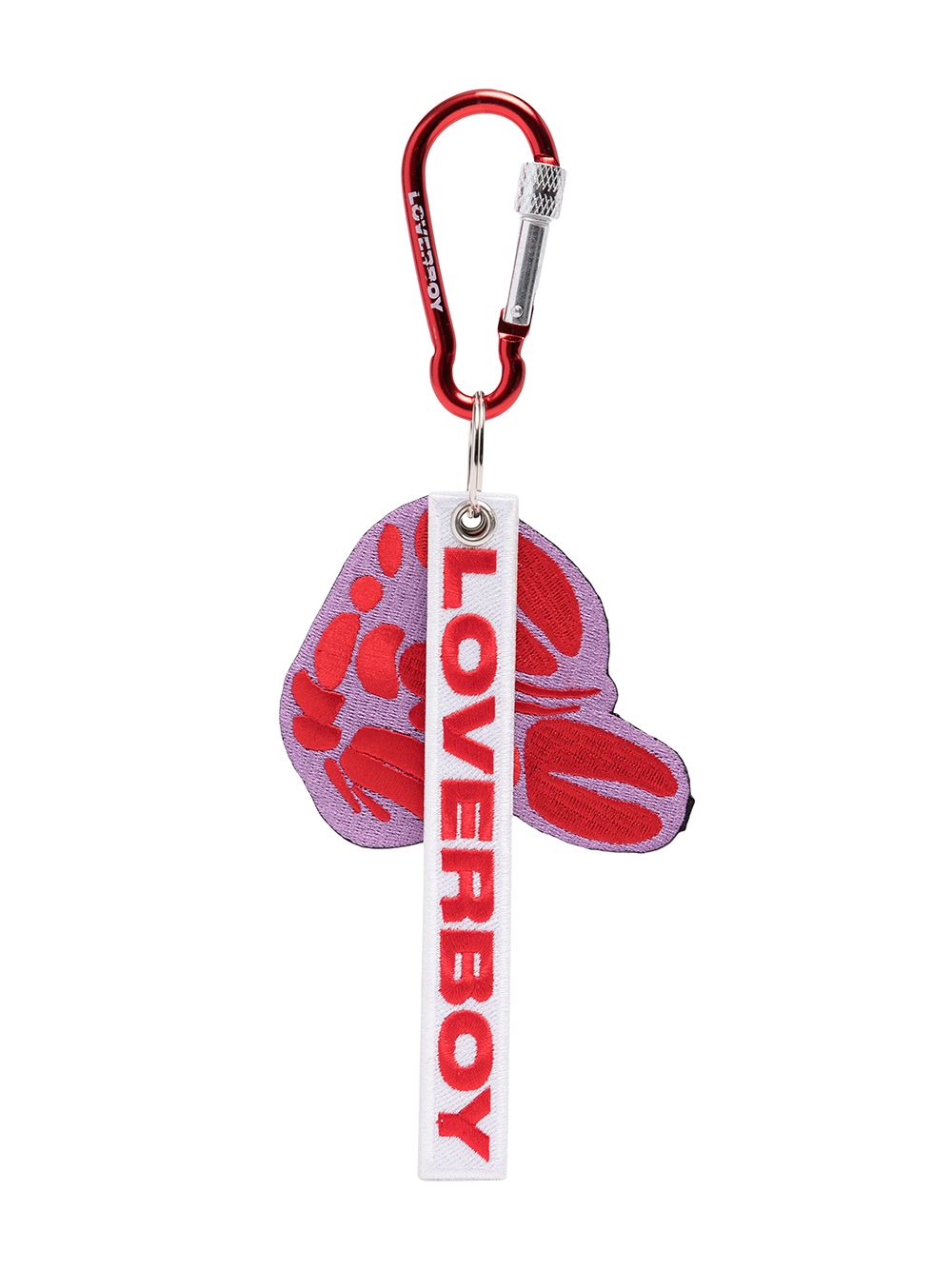 фото Charles jeffrey loverboy lobster logo-charm carabiner keyring