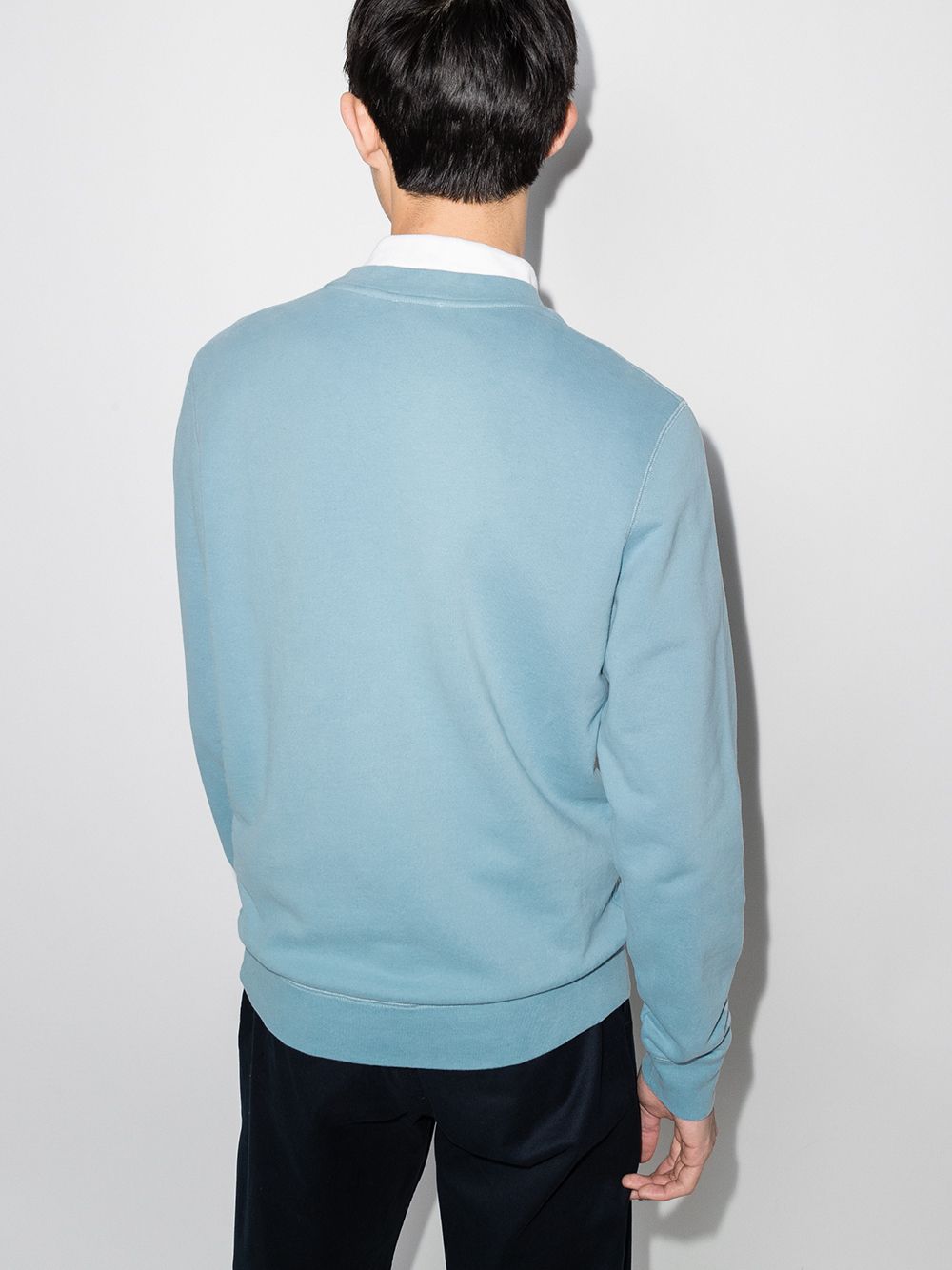 фото Sunspel loopback crew-neck sweatshirt