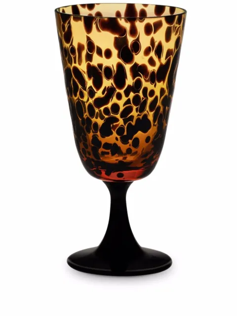 Dolce & Gabbana spotted hand-blown Murano wine glass