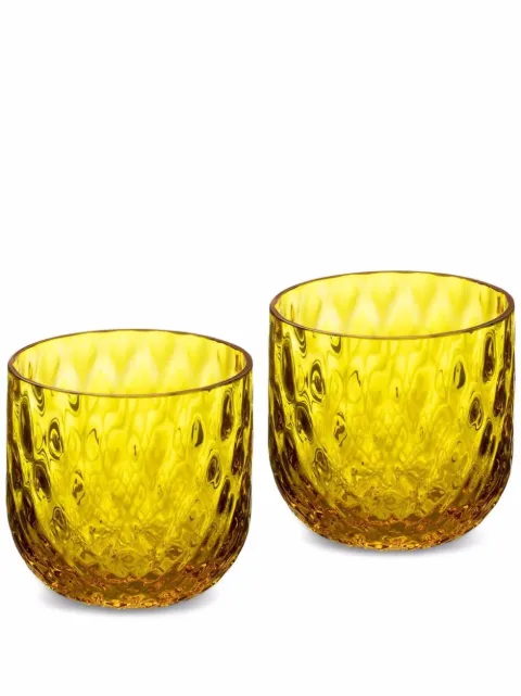 Dolce & Gabbana hand-blown Murano shot glasses (set of 2)