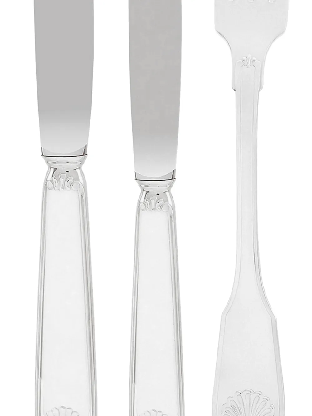  Dolce & Gabbana 6 Teiliges Besteckset   Silber 