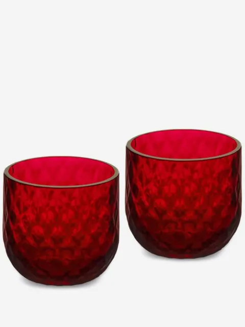 Dolce & Gabbana lot de deux verres à shot de Murano soufflés à la main