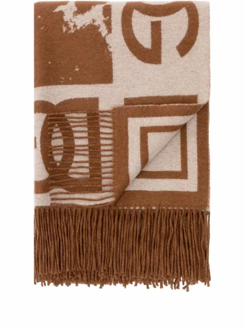 Dolce & Gabbana cashmere jacquard blanket
