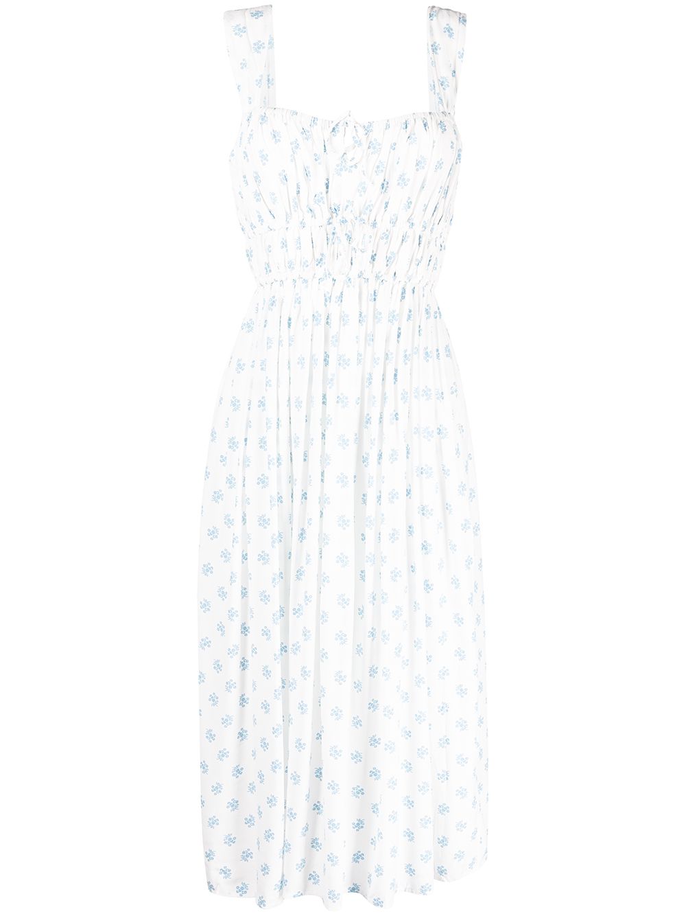 

Faithfull the Brand vestido midi Ramonet - Blanco