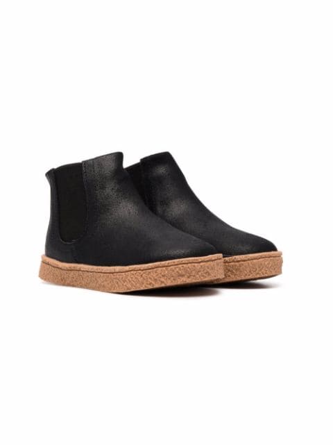 Age of Innocence Gents shearling-lined suede ankle boots 