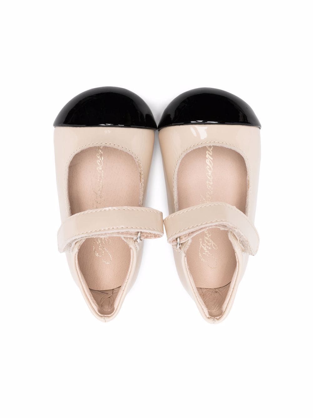 Shop Age Of Innocence Jenny Two-tone Ballerinas In Neutrals