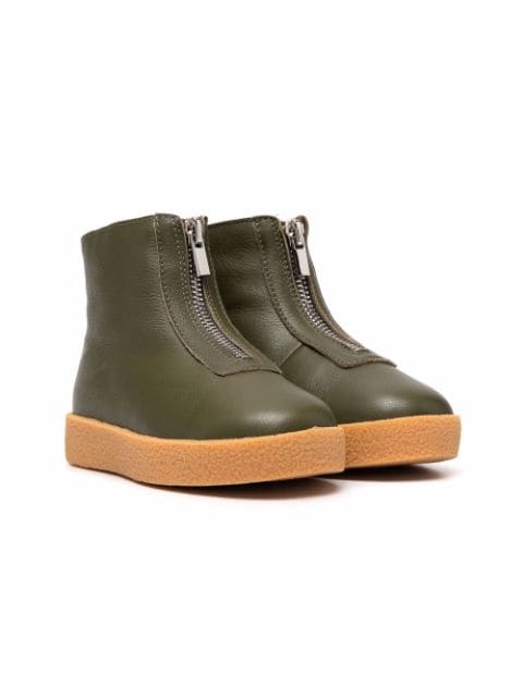 Age of Innocence Gents shearling-lined leather ankle boots 