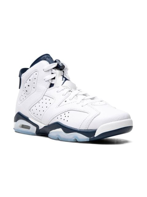 Jordan Kids - Air Jordan 6 Retro Midnight Navy 2022 sneakers