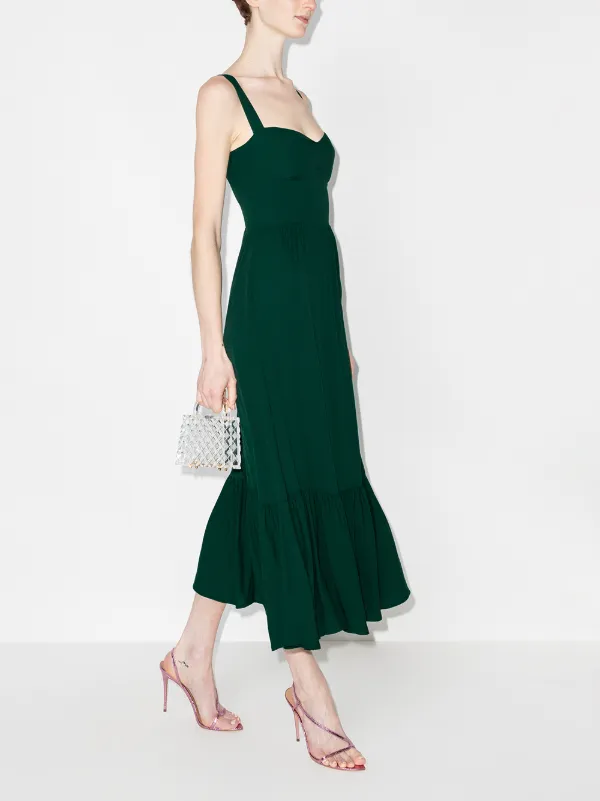 Reformation Celestia sweetheart-neck 