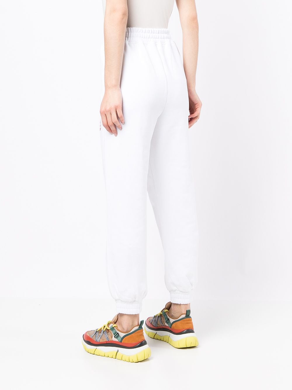 Shop Philosophy Di Lorenzo Serafini Logo-print Track Pants In White