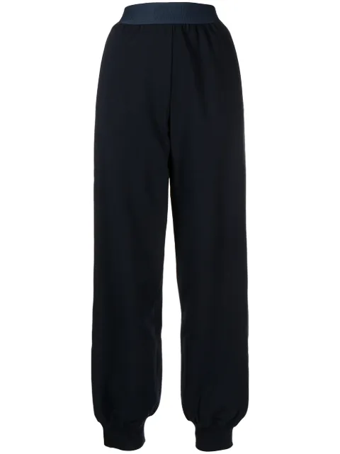 Alberta Ferretti pants con logo en la pretina