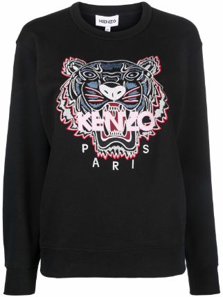 Embroidered Tiger Sweatshirt - Farfetch