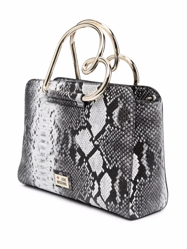 love moschino snake bag