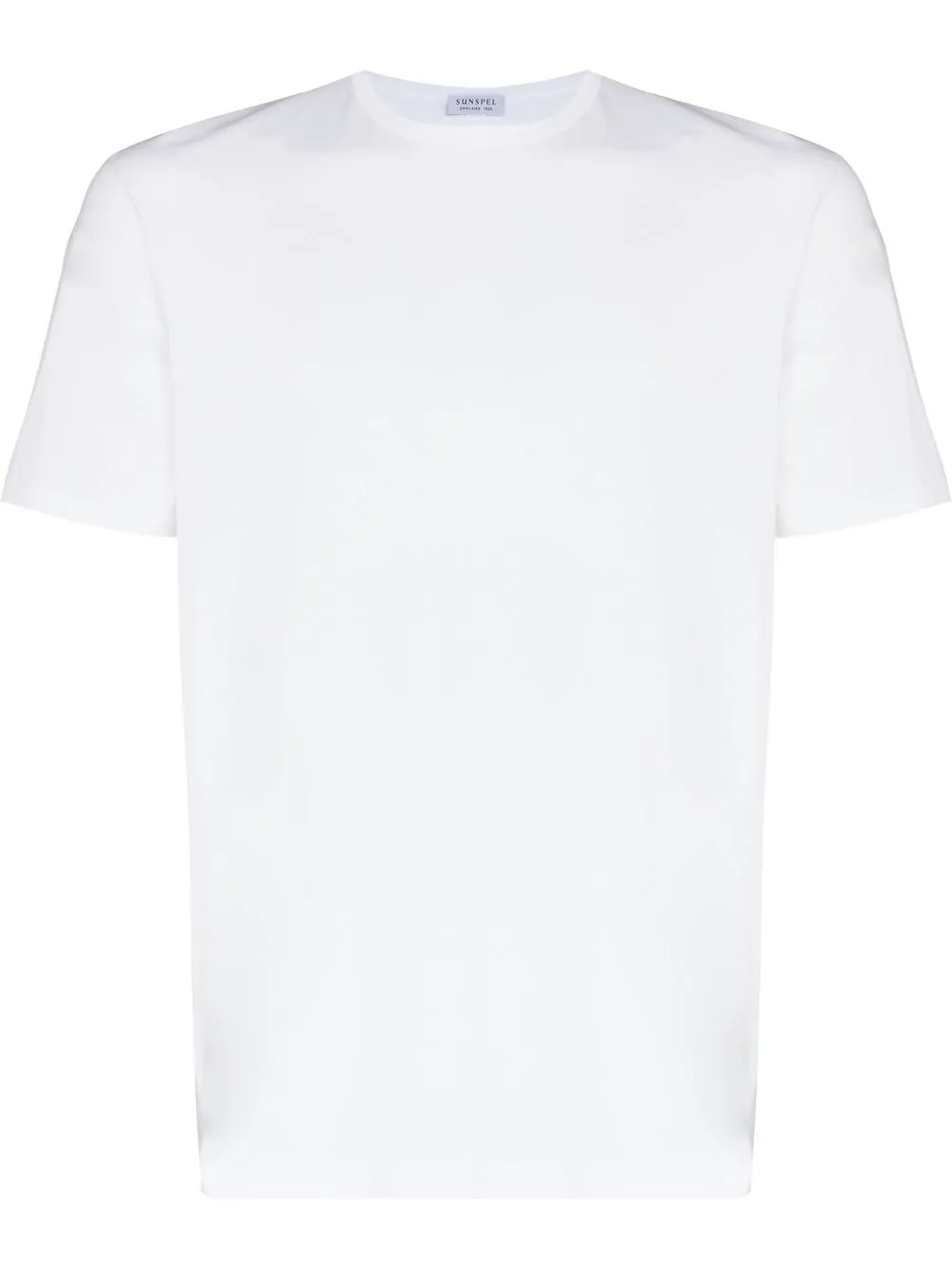 

Sunspel playera con cuello redondo - Blanco