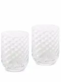 Dolce & Gabbana hand-blown Murano water glasses (set of 2) - White