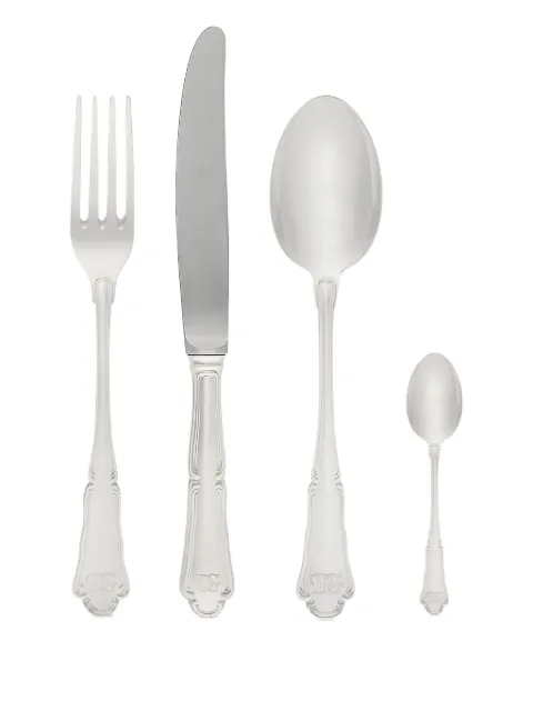 Dolce & Gabbana German Silver flatware (4-piece set)