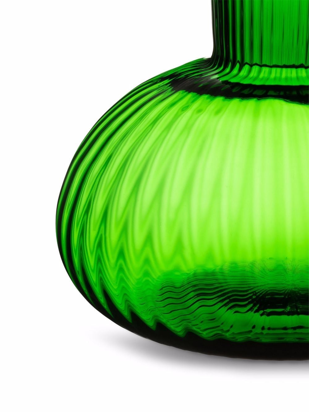 Shop Dolce & Gabbana Murano Glass Wine Decanter In Green
