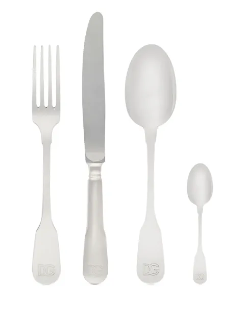 Dolce & Gabbana 4 piece cutlery set (one-person setting)