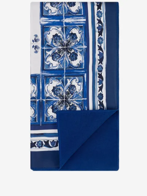 Dolce & Gabbana Mediterraneo-print double-faced table cloth