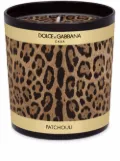 Dolce & Gabbana leopard-print scented candle (250g) - Black
