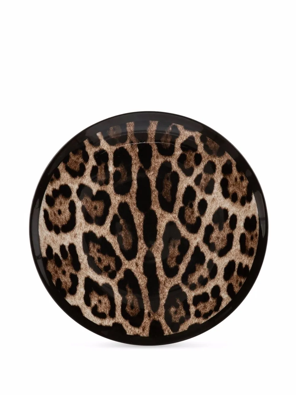 Dolce & Gabbana leopard-print porcelain bread plates (set of 2) | Tableware | Image 2