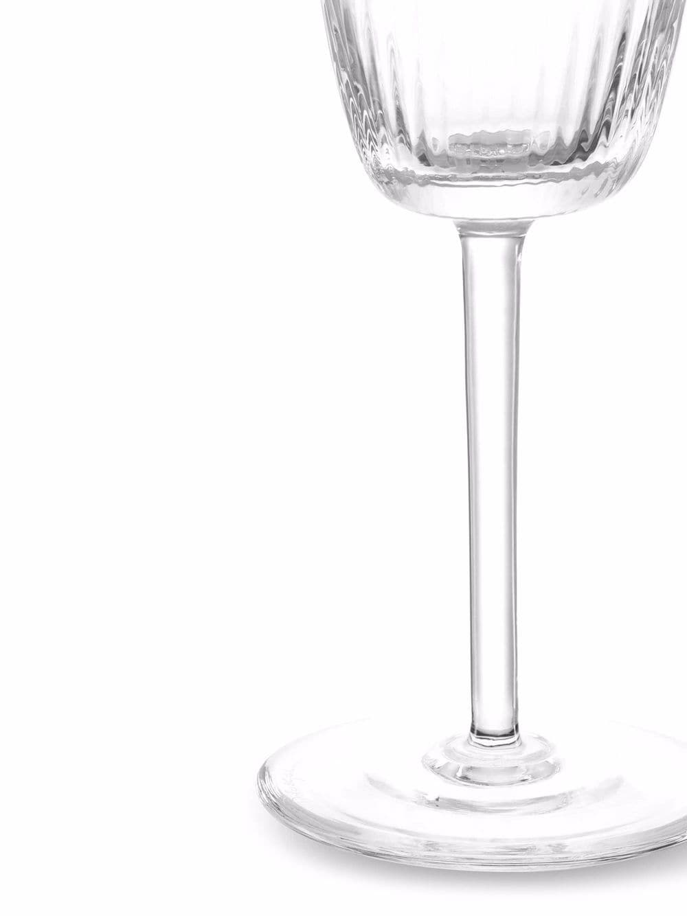 Shop Dolce & Gabbana Hand-blown Murano White Wine Glass