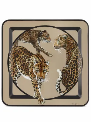 Wooden leopard discount