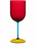 Dolce & Gabbana hand-blown Murano red wine glass