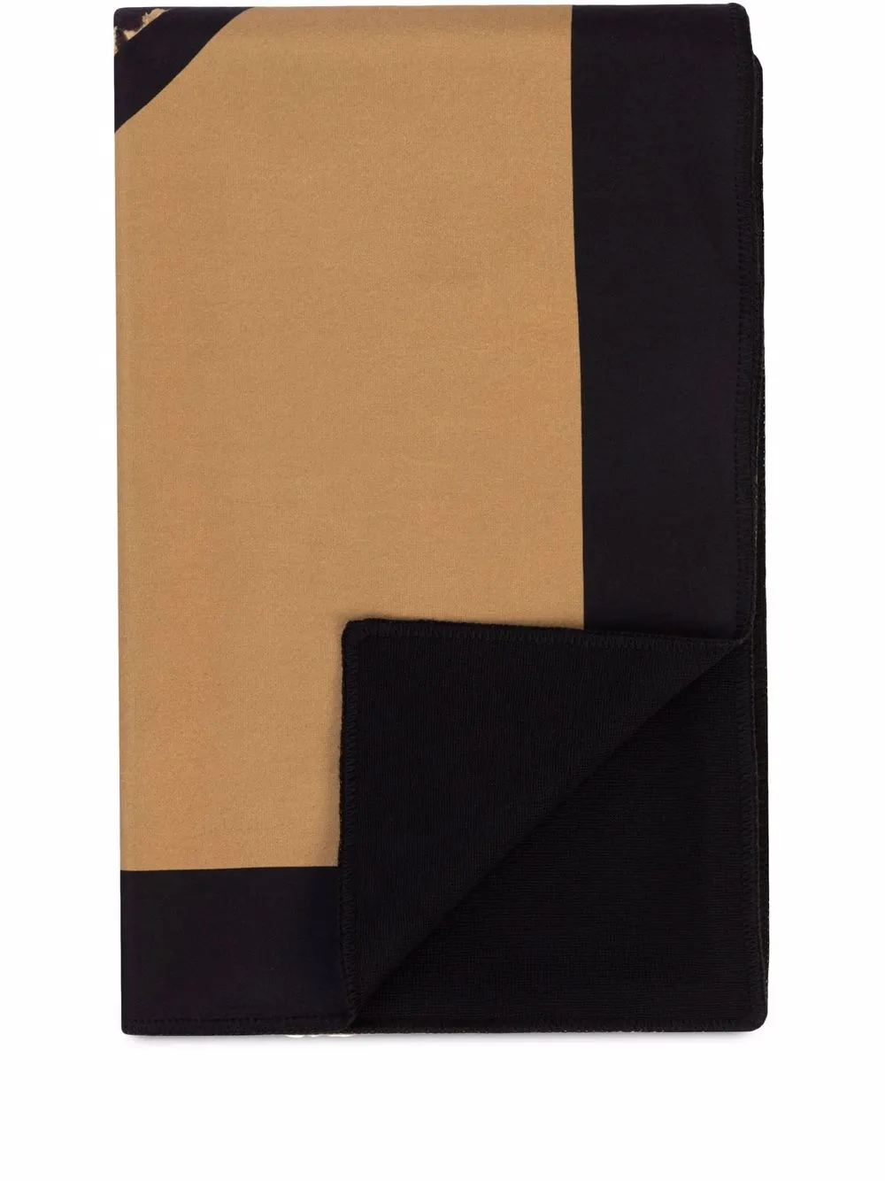 Dolce & Gabbana leopard-print double-faced throw | Brown | Image 1
