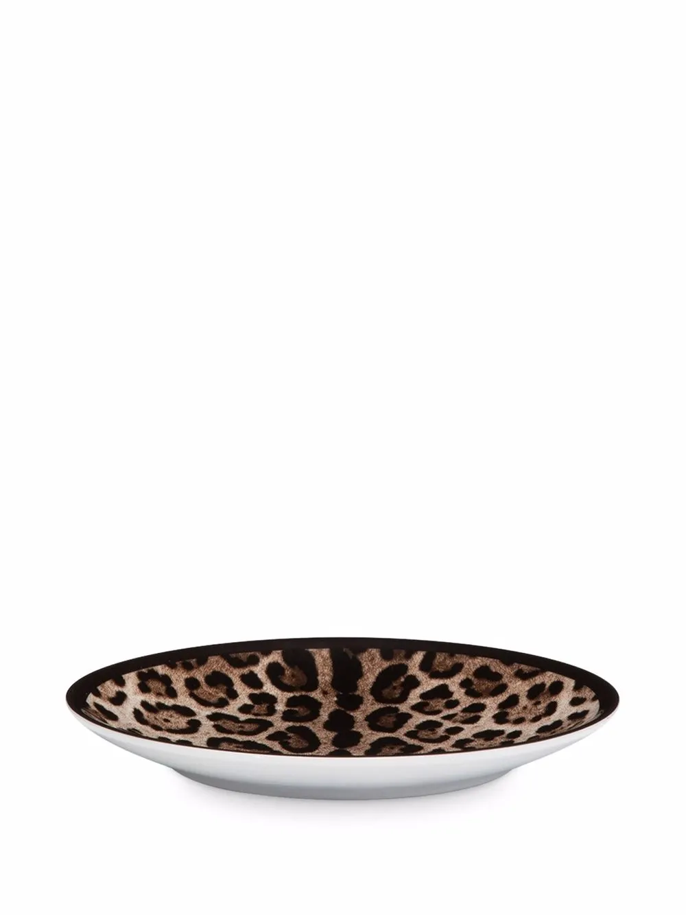 Dolce & Gabbana Set di 2 piatti da dessert con stampa Leopardo | Cucina | Image 3