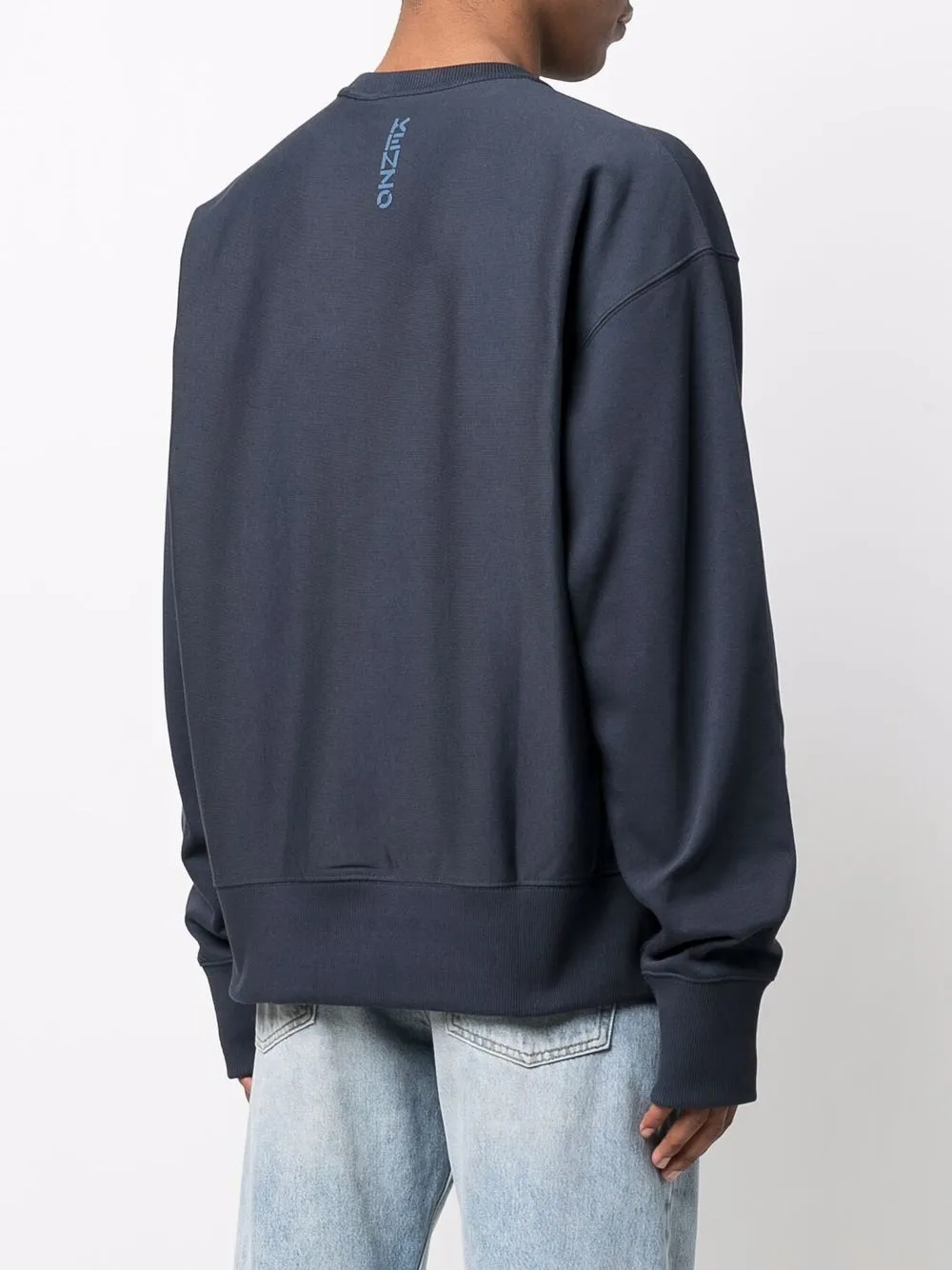 фото Kenzo толстовка из органического хлопка с принтом