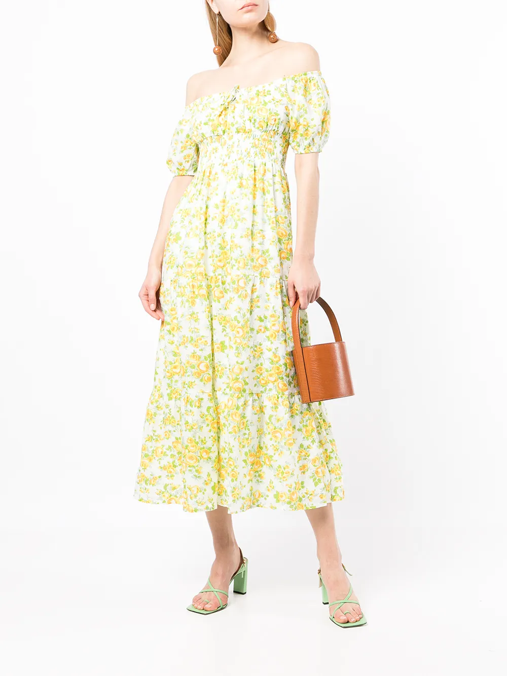 Faithfull the Brand Jumpsuit - Geel
