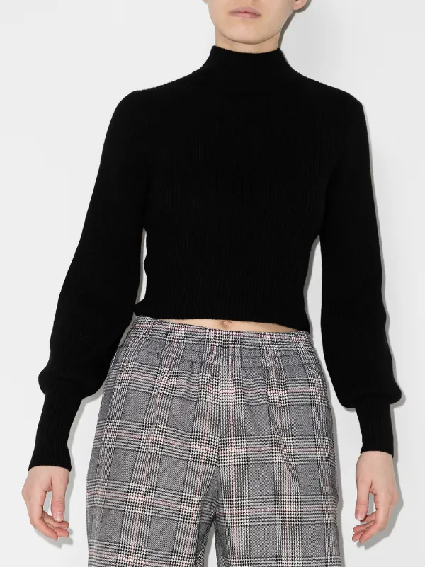 reformation open back sweater