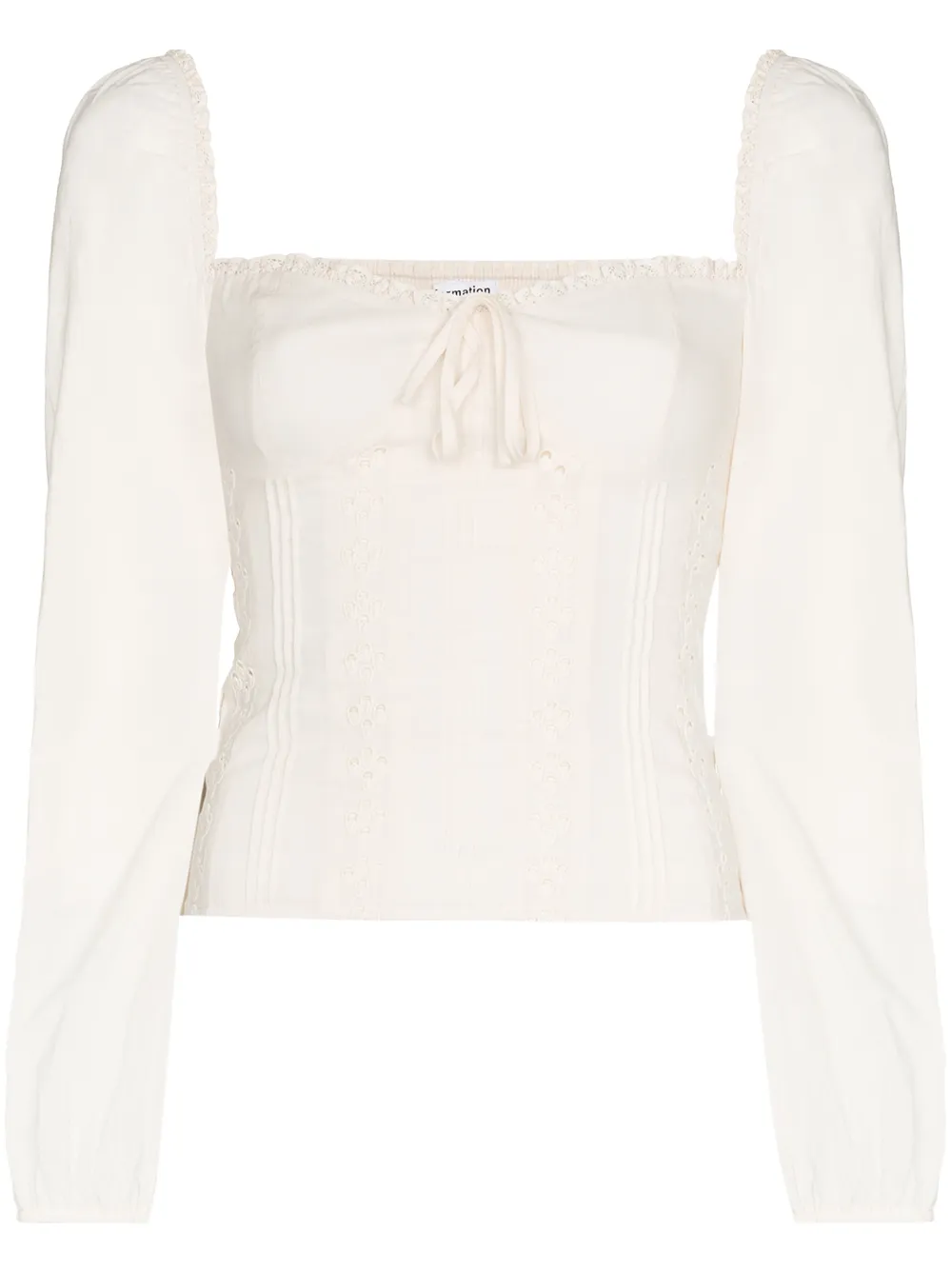isadora blouse reformation