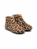 Age of Innocence Chiara leopard-print boots - Brown