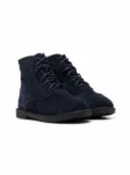 Age of Innocence Gents lace-up suede ankle boots - Blue