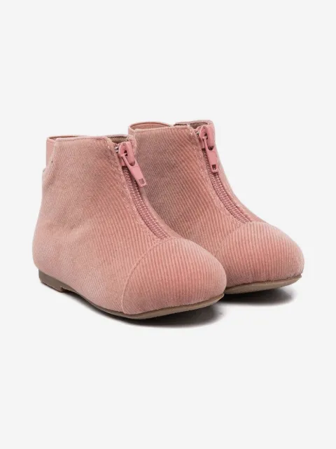 Age of Innocence Nicole ribbed velvet boots
