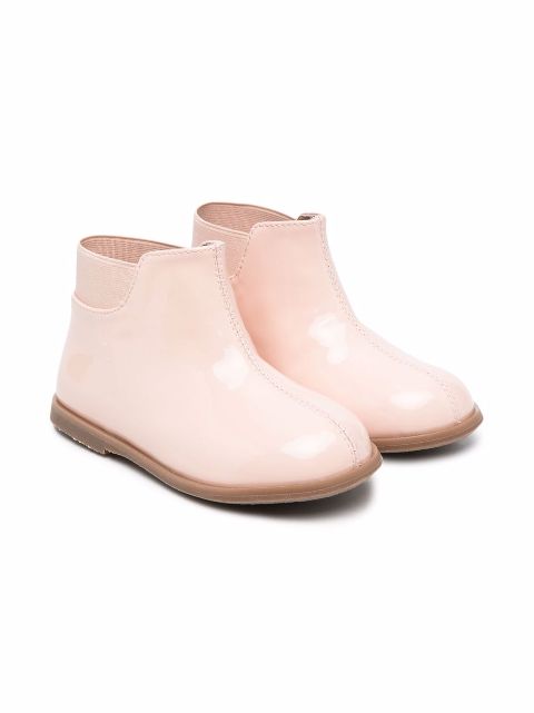 infant pink chelsea boots