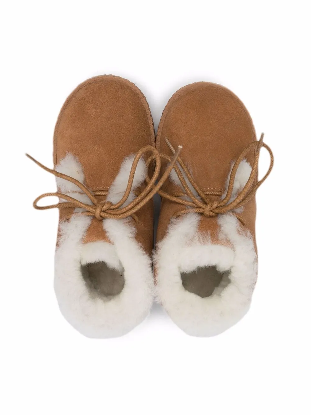 Age of Innocence Cora enkellaarzen met veters Bruin