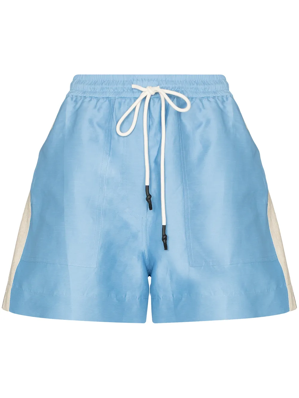 

Lee Mathews shorts Bryant con cordones - Azul