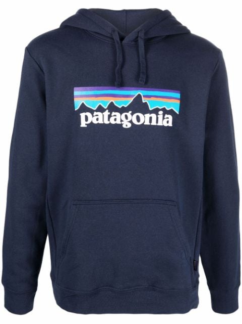 Patagonia logo-print hoodie
