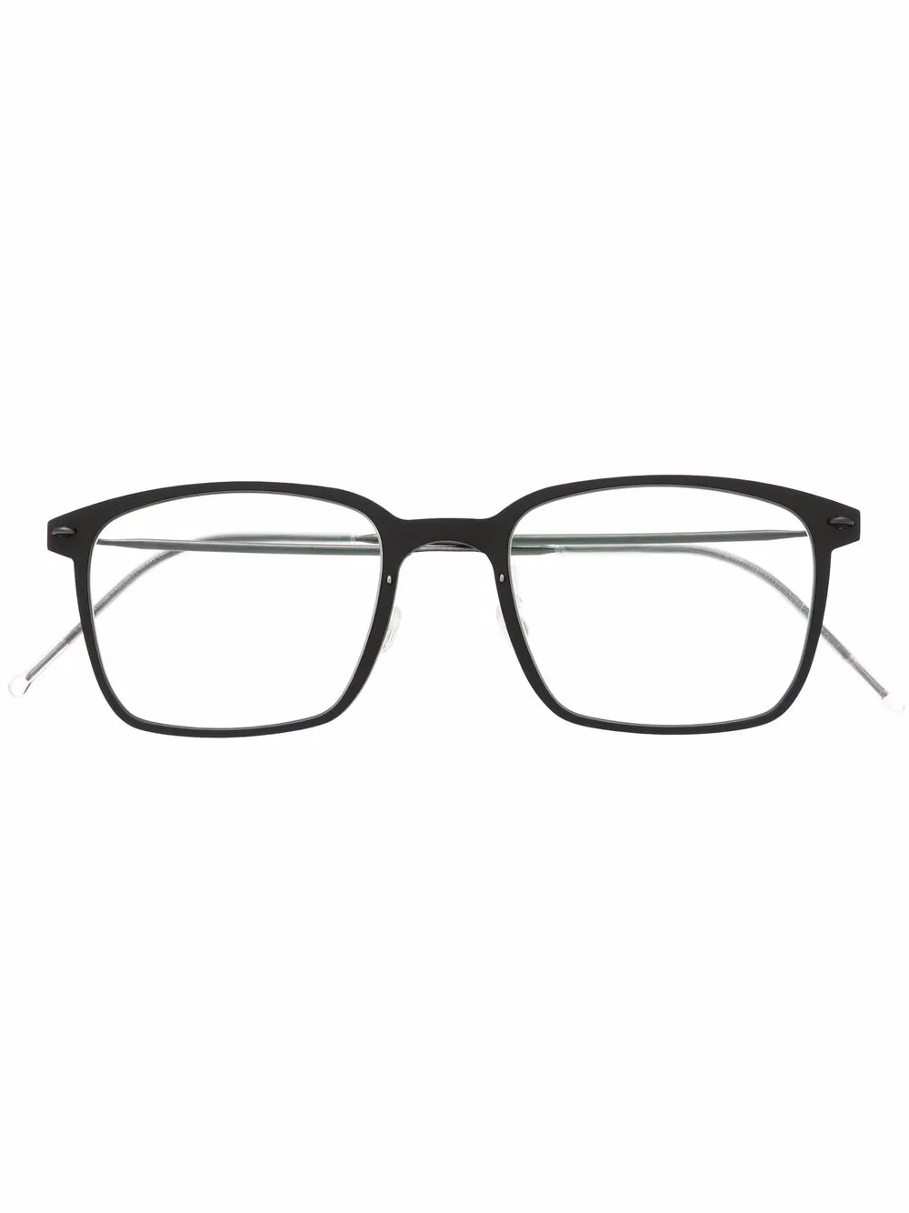 

Lindberg square-frame glasses - Black