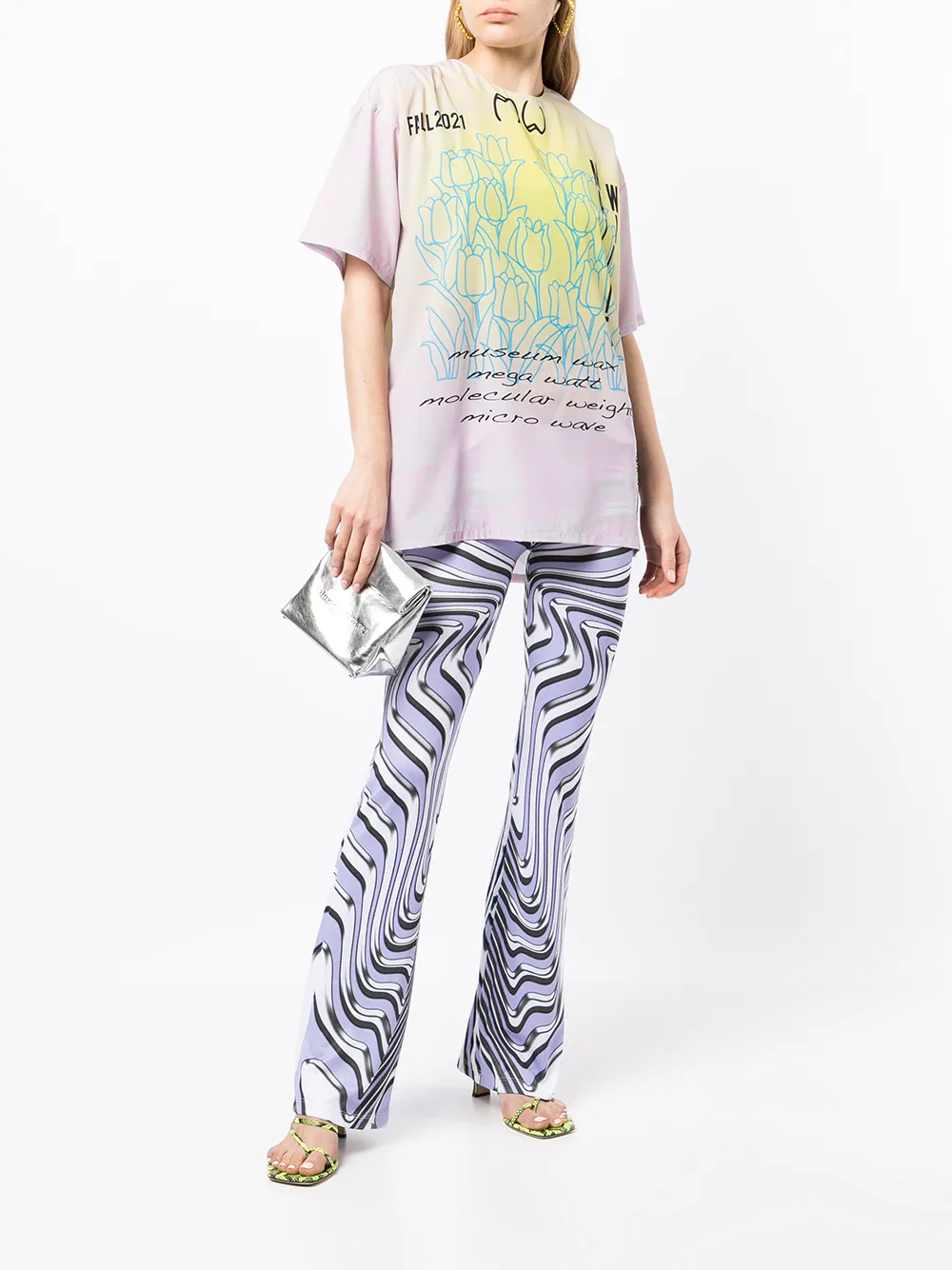 Maisie Wilen T-shirt met print - Paars