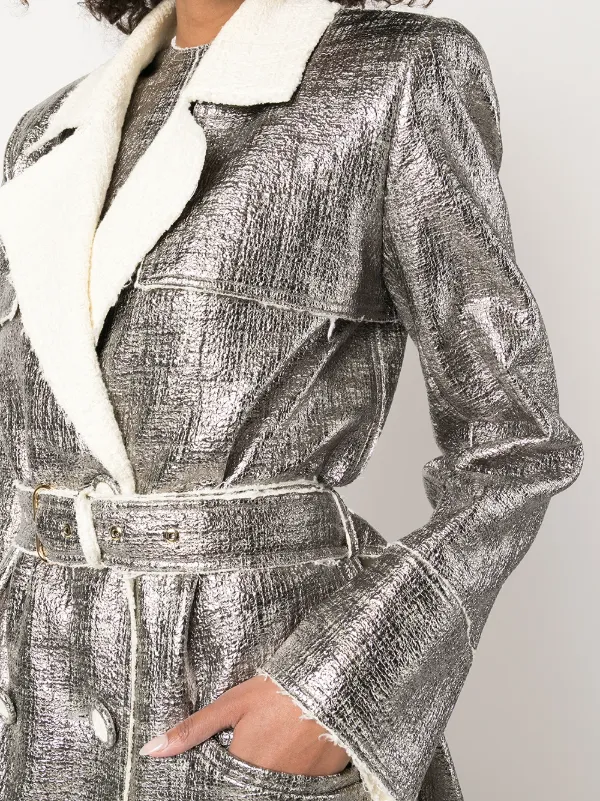 trench coat tweed