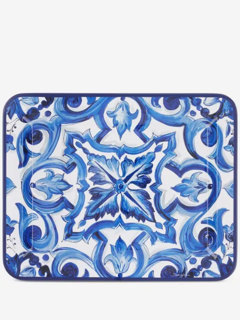Dolce & Gabbana plateau en bois