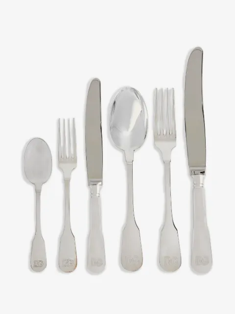 Dolce & Gabbana lot de 6 couverts en argent