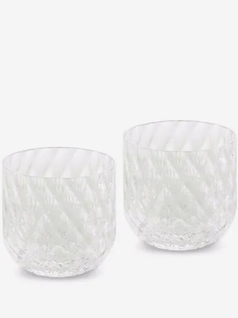 Dolce & Gabbana hand-blown Murano shot glasses (set of two)