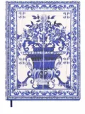 Dolce & Gabbana large Mediterraneo-print ruled notebook - Blue